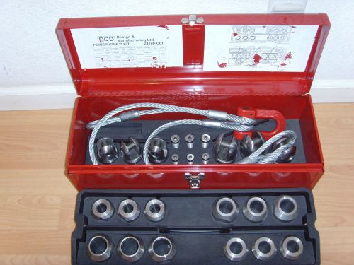 Dcd design power grip kit - telecom, electrician ridgid greenlee ex condition for sale