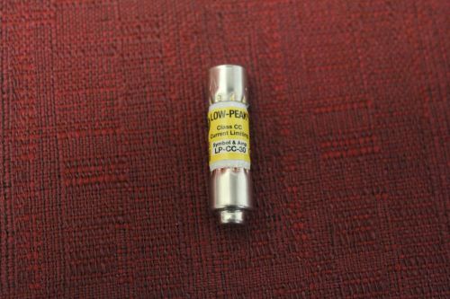 Bussman LP-CC-30 Low Peak Class CC 30A 600V Fuse New