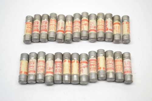 LOT 26 GOULD A13X5 AMPTRAP TYPE 2 TIME DELAY FUSE 130V-AC 5A AMP B388024