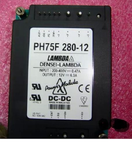 PH75F280-12 DC/DC Converters 75W 12V 6.3A By TDK-Lambda Corporation (1 PER)