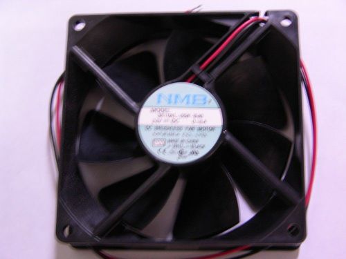 2 NMB 3610KL-05W-B40 24V .16A DC Axial Fans