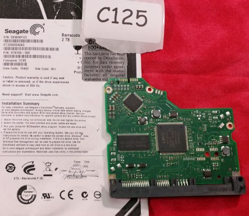 #C125 - ST32000542AS 9TN158-568 CC95 10443 WU Hard Drive PCB