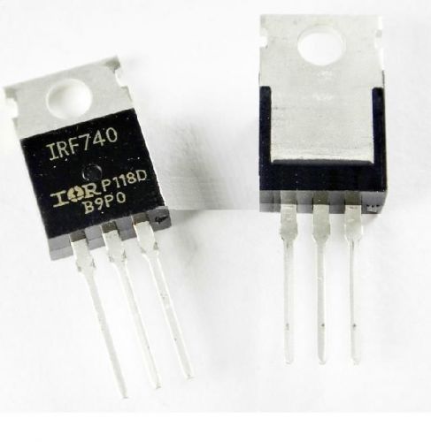 5pcs IRF740PBF IRF740 MOSFET N-CH 400V 10A TO-220 NEW