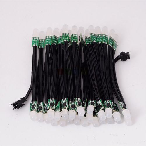 500Pcs WS2811 Black 12V Pixel RGB Addressable Full Color LED Module Light String