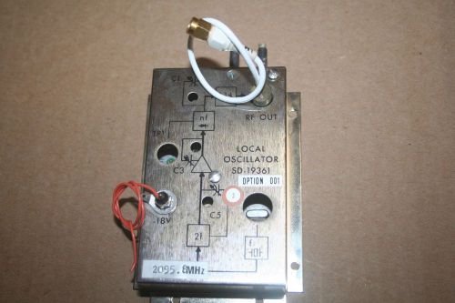 Harris farinon sd-19361 local oscillator 2095.8 mhz.. for sale