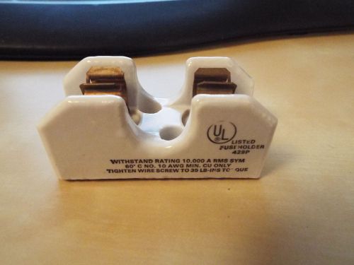 PORCELAIN BUSS FUSE BLOCK 1 POLE 30 AMP 250V - NEW