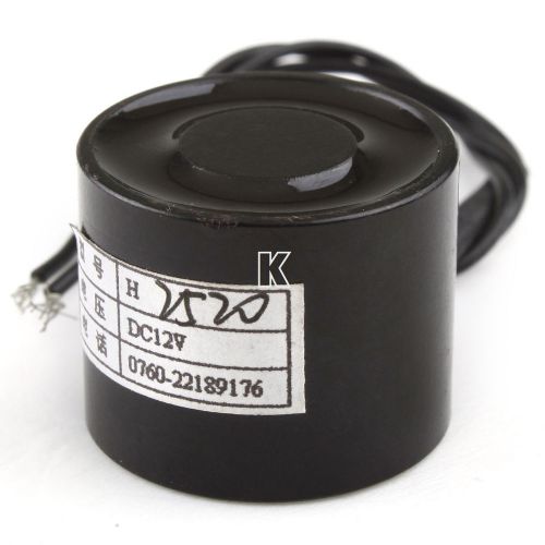 DC12V 2.6W OD 8.8LB 4.0kg 25mm Holding Electromagnet Lift Solenoid