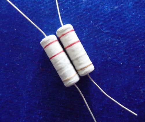 50PCS, 5W 0.022OHM / 0.022 OHM 5% Carbon Resistors