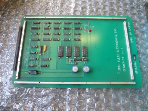 CNC TULIP ELECTRONICS BOARD GERAM-64 GERAM64 REV. D