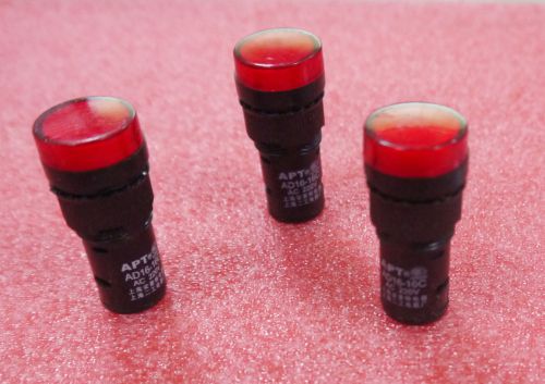 10x 220v 16mm new arrival indicator pilot lamp signal light ad16-16c  hym for sale