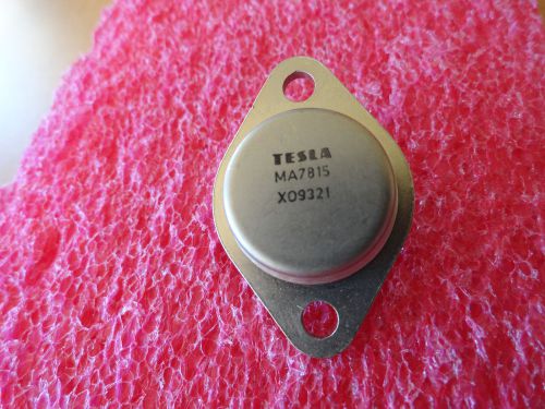 MA7815  XO9321 TESLA TO3 Voltage Regulator = MC7815CK LM7815CK UA7815CU etc.