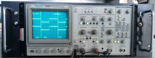 TEKTRONIX 2245A 100MHz 4 CHANNEL ANALOG OSCILLOSCOPE W / CURSOR MEASUREMENTS