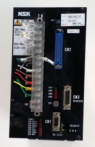 NSK  EM0810AS2-05  Servo Driver