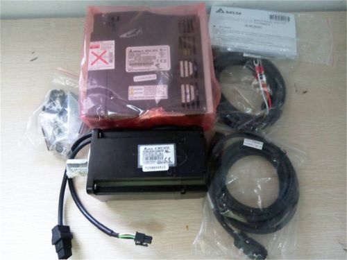 Ecma-c20401gs+asd-b2-0121-b delta220v 100w 0.32nm 3000rpm servokit dhl freeship for sale