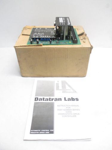 DATATRAN D2660-111-100-201-20 CONTROLLER HYDROSTATIC 10V-DC MOTOR DRIVE D447021