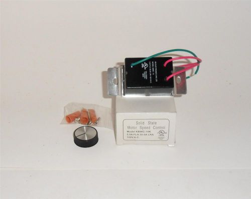 KB Electronics Motor Speed Control KBWC-15K 5.0a 120v NOS