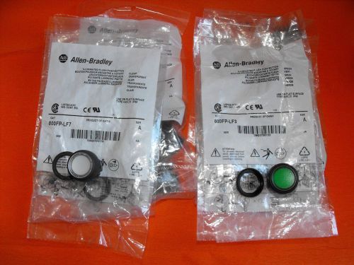 ALLEN BRADLEY 800FP-LF7(5PCS)+800FP-LF3(5PCS)=(LOT10PCS).NEW