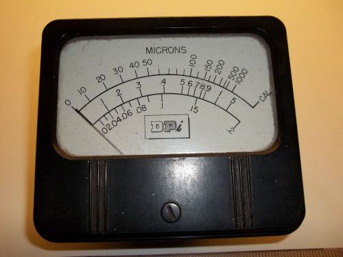 Microns Vacuum Gauge Panel Meter