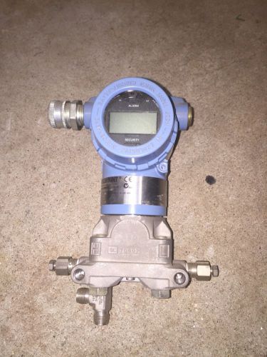 Rosemount 3051 electronic pressure transmitter  300psi full scale range for sale