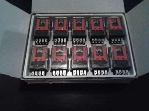 OMRON RELAYS MY4ZN MY4ZN-DC24 MY4ZNDC24 24 VDC (LOT OF 10)