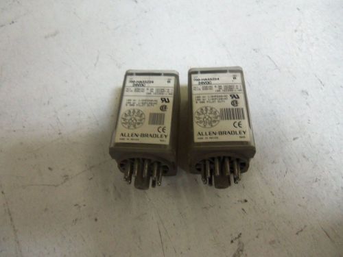 LOT OF 2 ALLEN BRADLEY 700-HA33Z24 SERIES B RELAY *USED*