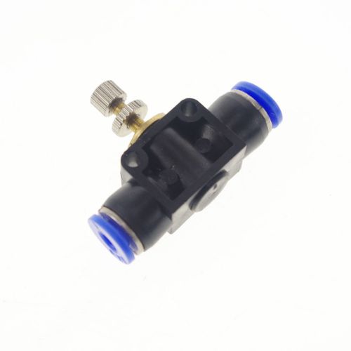 (5)pcs 10mm Push In Speed Controller Pneumatic Air Valves