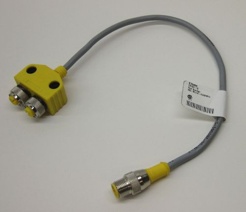 TURCK U0163-10 eurofast 2-BRANCH SPLITTER CORDSET VB2-RS 4.4T-0.3/2FKM 4