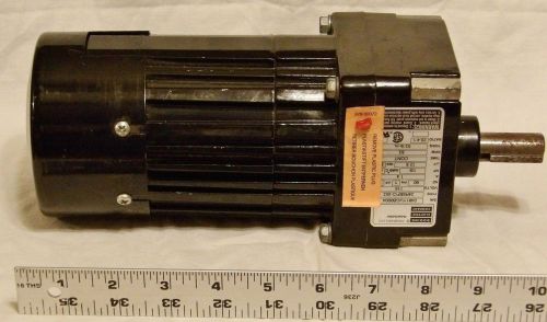 BODINE 34R6BFCI-W2 GEAR/CONVEYOR MOTOR 115 VOLT, 1/9HP,1-PH, 83 RPM