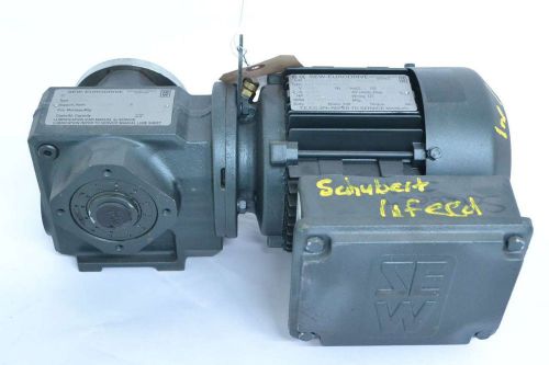 SEW EURODRIVE SAF37 DT71D4TH 0.5HP 460V-AC 1700RPM 6.80:1 GEAR MOTOR B440131