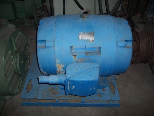 Allis Chalmers Induction Motor Phase 3 125 HP 60HZ 460V 1770 RPM Frame 405T