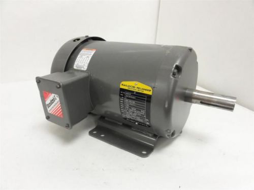 147553 Old-Stock, Baldor M3615T AC Motor 5Hp 208-230/460V 1750RPM 3PH