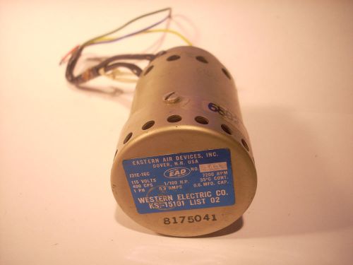 WESTERN ELECTRIC P/N KS-15101 MOTOR, ALTERNATING CURRENT, NSN 6105-00-308-2753