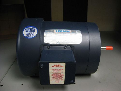 LEESON 3/4 HP MOTOR  #114208 - MODEL #C6T34FC37B - NEW