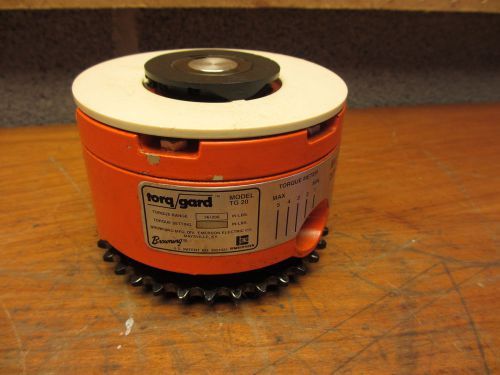 Browning Torq Gard TG 20 Clutch 1500rpm  56-200 in-lbs TG20 TG-20 TorqGard