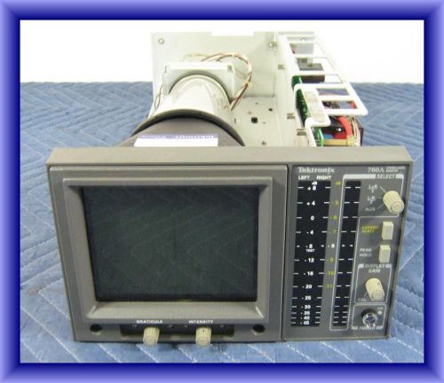 Tektronix 760A Stereo Audio Monitor - Free US Shipping