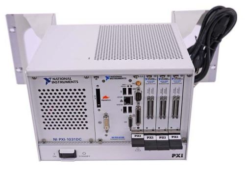 Ni pxi-1031dc ac/dc chassis 1x 8106 controller 3x 6259 daq national instruments for sale