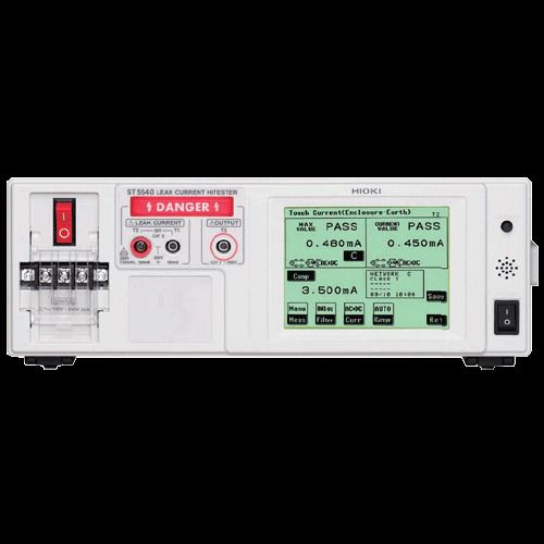 Hioki st 5540 leak current hitester medical iec standard for sale