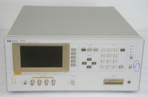 Agilent/hp 4278a 1khz / 1mhz capacitance meter option 101,201 for sale