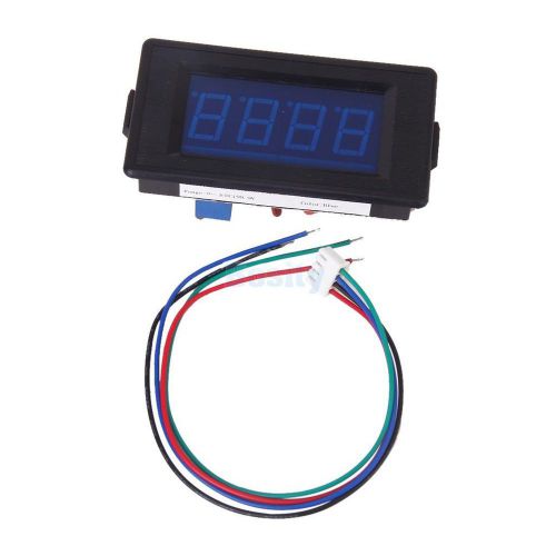 200V 3  1/2  0.56&#034; Blue LED Digital Volt Voltage Panel Meter Voltmeter DC6V~15.5V