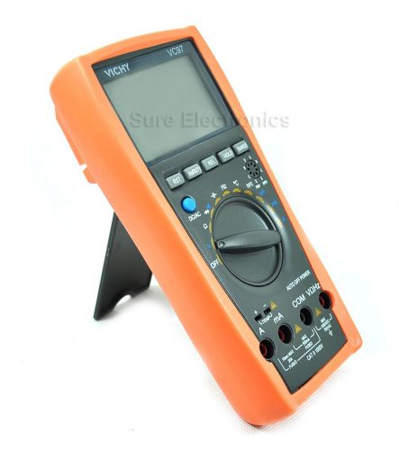 Free express new vc97 3999 auto range multimeter ac dc r c f temp for sale