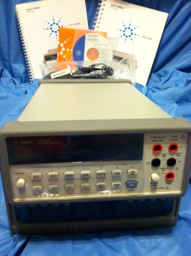 Agilent 34401A Digital Multimeter, 6.5 digit (GPIB, RS232) + Manuals &amp; Software