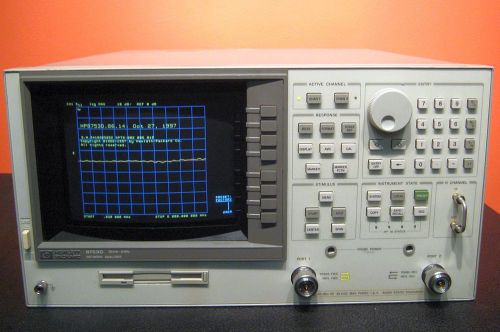 HP 8753D 6 GHz Vector Network Analyzer w/opts.002,006,010