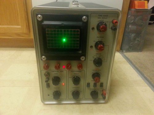 Vintage Heathkit Company 10-14 Laboratory Oscilloscope Powers On