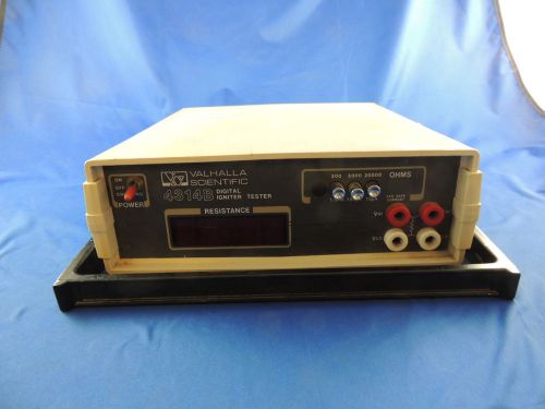 Valhalla Scientific 4314B DIGITAL IGNITER TESTER UNTESTED