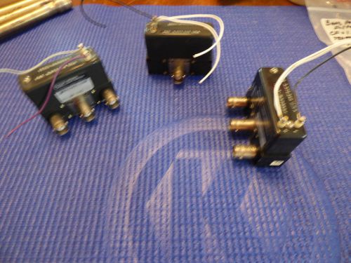 AMPHENOL BNC Switch / Relay 26 Volt (360-11892-1008)( 2132039-1) Lot of 3