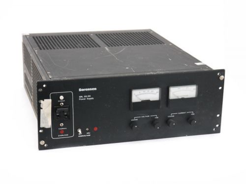 Sorensen srl 20-50 fan cooled high performance dc power supply psu 0-20v 0-50a for sale