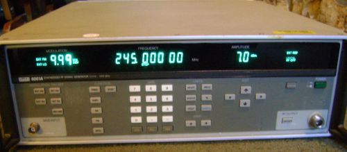 Fluke 6061A Synthesized RF Signal Generator, 10 KHz to 1050 MHz, OPT 132