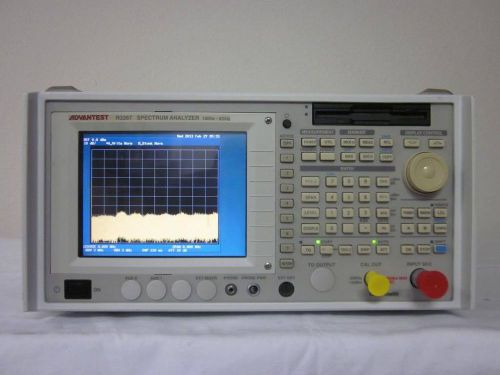 Advantest R3267 100Hz - 8GHz Spectrum Analyzer - FRESH CALIBRATION INCLUDED!