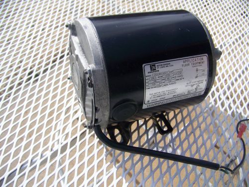 advance floor machine 115v motor