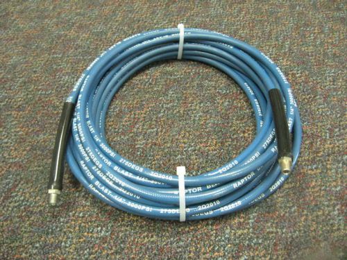 100&#039; Solution Hose 1/4&#034; Blue 3000psi, Non-Marking